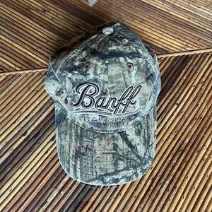Camouflage Banff Canada Cap
